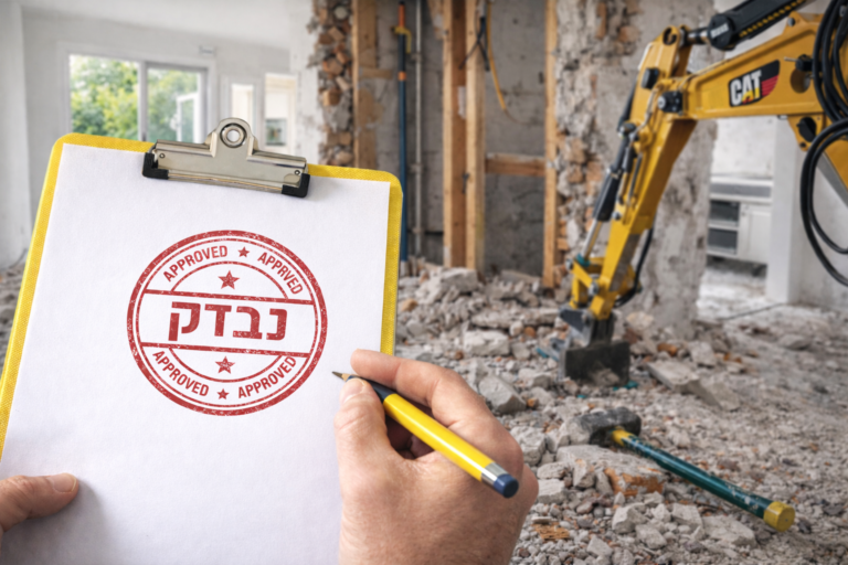 אישור עבודות הריסה בשיפוץ
