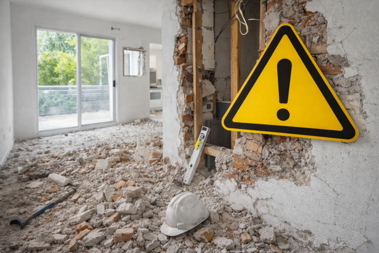 אסור להרוס בשיפוץ קיר נושא