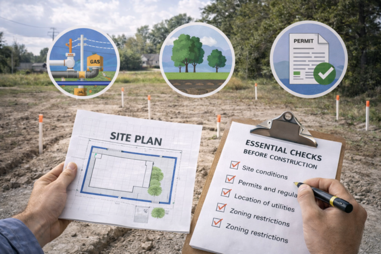 בדיקת תוכנית לפני תחילת הבנייה