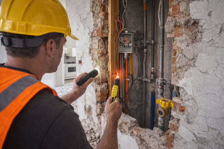 בודק בטיחות בעבודות הריסה