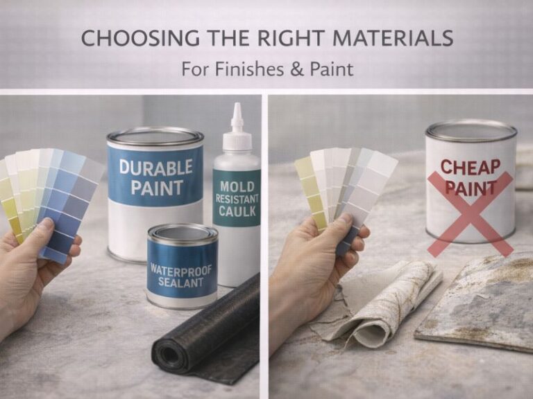 בחירת חומרים נכונה לגמרים ולצבע