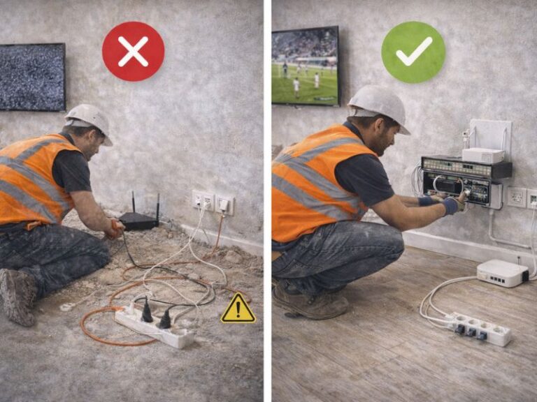 חוסר תיאום בין חשמל לתקשורת