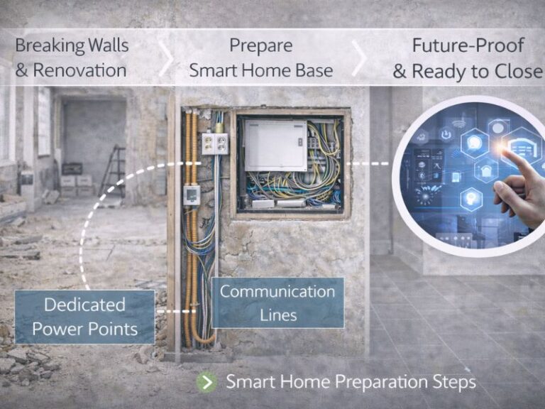 חשיבה לעתיד בהכנת בית חכם