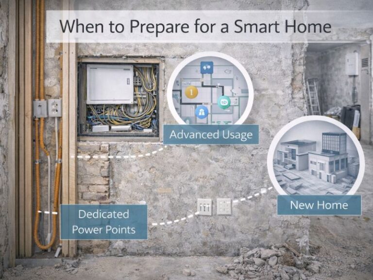 מתי חייבים להכין תשתית לבית חכם