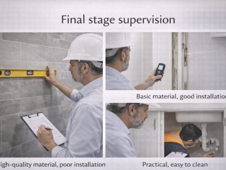 פיקוח ובקרה בשלב הגמר